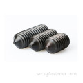 Black Oxide Socket Set Screws With Cone Point